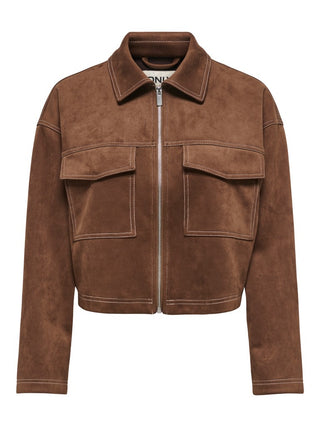Bestseller / Damen-Jacke / ONLSTINA FAUX SUEDE JACKET PNT