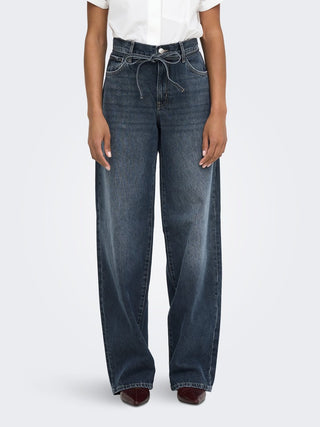 Bestseller / Damen-Jeans / ONLGIANNA MW STRAIGHT DNM DOT003 NO