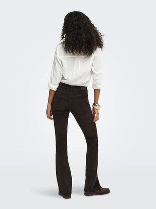 Bestseller / Damen-Hose / ONLMARY-GLOBAL MID CORD FLARED PNT