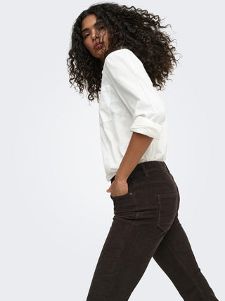 Bestseller / Damen-Hose / ONLMARY-GLOBAL MID CORD FLARED PNT
