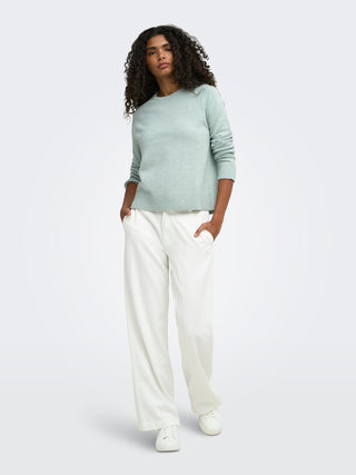 Bestseller / Damen-Strick / ONLPRINCESS LS O-NECK RAGLAN KNT NO