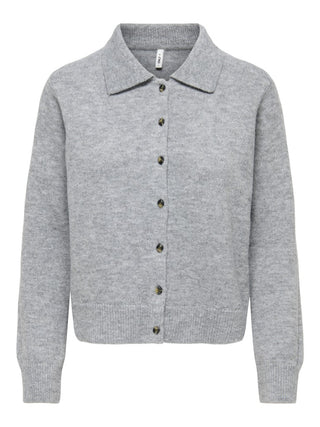 Bestseller / Damen-Strick / ONLALIVIA LS POLO CARDIGAN KNT