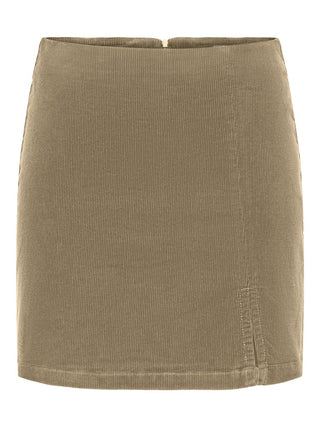 Bestseller / Damen-Rock / ONLFLORA HW CORD SHORT SLIT SKIRT P