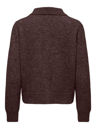 Bestseller / Damen-Strick / ONLALIVIA LS POLO CARDIGAN KNT