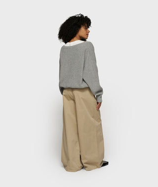 10 Days / Damen-Hose / wide pants twill