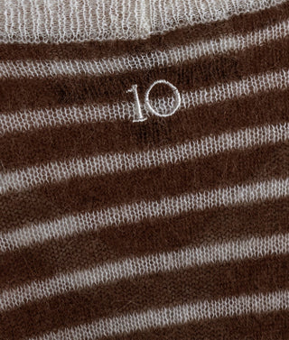 10 Days / Damen-Strick / thin v-neck knit sweater