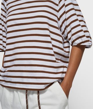 10 Days / Damen-Shirt / Balloon tee stripe