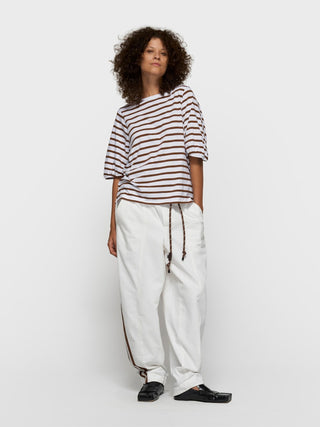 10 Days / Damen-Shirt / Balloon tee stripe
