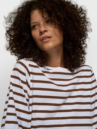 10 Days / Damen-Shirt / Balloon tee stripe