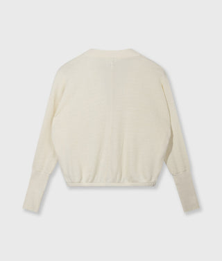 10 Days / Damen-Strick / v-neck cardigan mesh