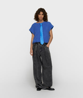 10 Days / Damen-Tops / balloon hairy knit top