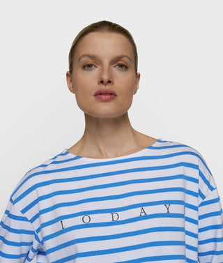 10 Days / Damen-Tops / boat neck top stripes