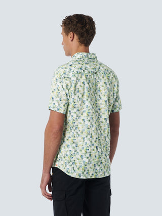 NO EXCESS / Herren-Shirt / Shirt Short Sleeve Allover Printed
