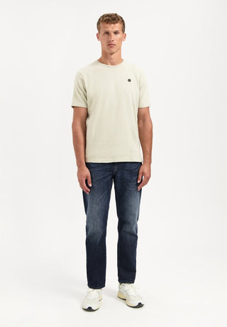 NO EXCESS / Herren-Shirt / T-Shirt Crewneck Melange Jacquard S