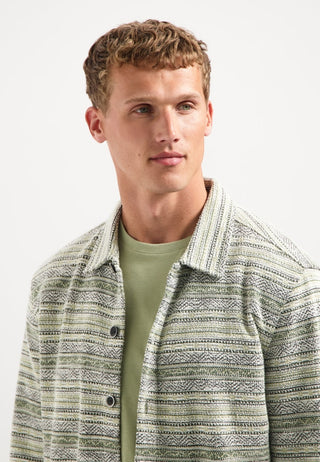 NO EXCESS / Herren-Shirt / Shirt Jersey Jacquard