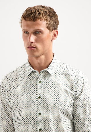 NO EXCESS / Herren-Shirt / Shirt Stretch Allover Printed