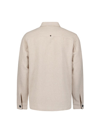 NO EXCESS / Herren-Shirt / Overshirt Full Button Stretch