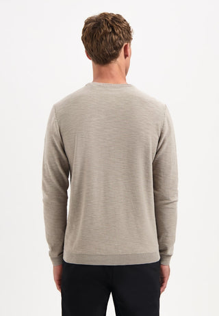NO EXCESS / Herren-Sweat / Pullover Crewneck Garment Dyed + St