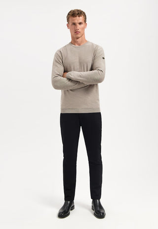 NO EXCESS / Herren-Sweat / Pullover Crewneck Garment Dyed + St