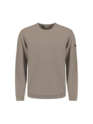 NO EXCESS / Herren-Sweat / Pullover Crewneck Garment Dyed + St
