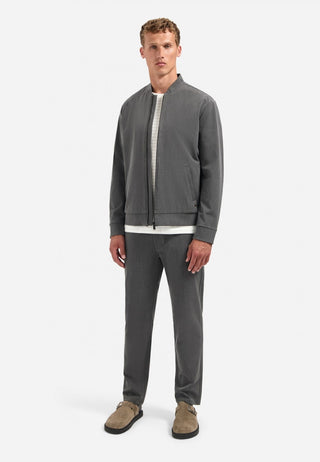 NO EXCESS / Herren-Jacke / Jacket Shirt Bomber Melange Hybrid