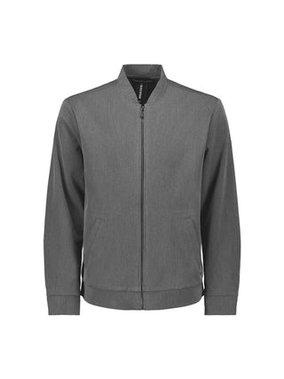 NO EXCESS / Herren-Jacke / Jacket Shirt Bomber Melange Hybrid