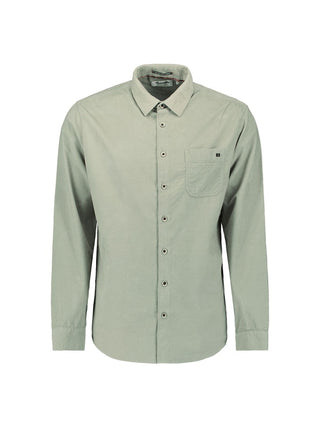 NO EXCESS / Herren-Shirt / Shirt Solid Fine Herringbone