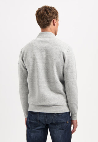 NO EXCESS / Herren-Sweat / Sweater Full Zip Stand Up-Collar Re