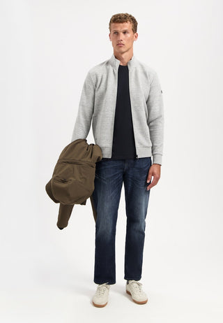 NO EXCESS / Herren-Sweat / Sweater Full Zip Stand Up-Collar Re