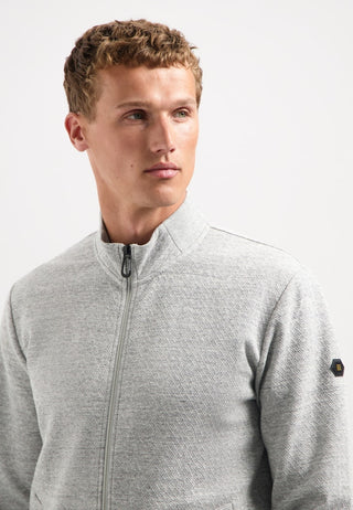 NO EXCESS / Herren-Sweat / Sweater Full Zip Stand Up-Collar Re