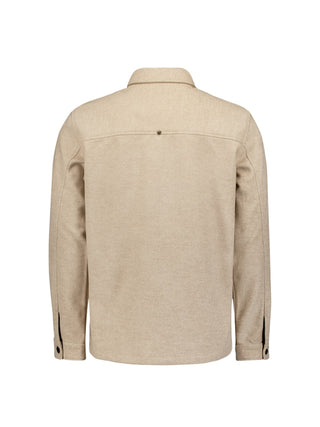 NO EXCESS / Herren-Shirt / Overshirt Button Closure Melange