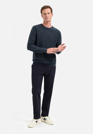 NO EXCESS / Herren-Sweat / Pullover Crewneck Garment Dyed + St