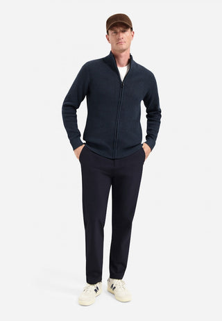 NO EXCESS / Herren-Sweat / Cardigan 2 Coloured Melange