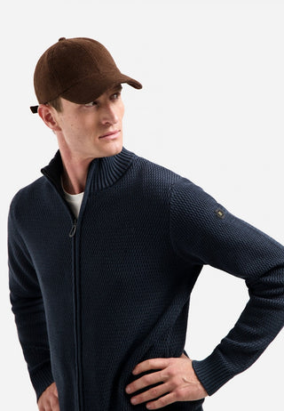 NO EXCESS / Herren-Sweat / Cardigan 2 Coloured Melange