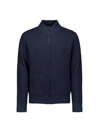 NO EXCESS / Herren-Sweat / Cardigan 2 Coloured Melange