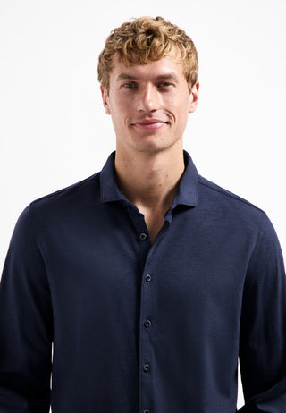 NO EXCESS / Herren-Shirt / Shirt Jersey Melange Stretch