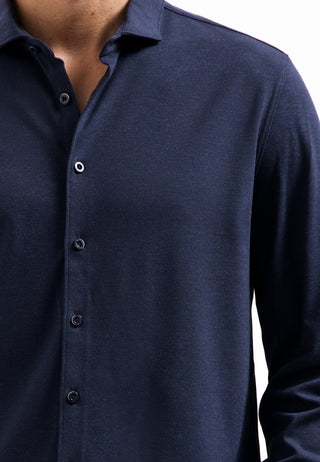 NO EXCESS / Herren-Shirt / Shirt Jersey Melange Stretch
