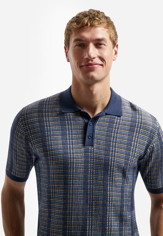 NO EXCESS / Herren-Shirt / Pullover Short Sleeve Polo Multi Co