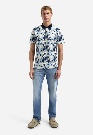 NO EXCESS / Herren-Shirt / Polo Short Sleeve Printed