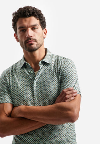 NO EXCESS / Herren-Shirt / Shirt Short Sleeve Jersey Allover P