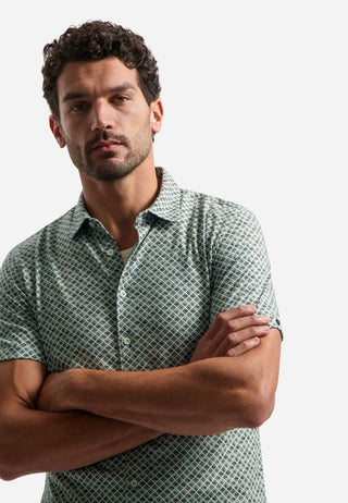 NO EXCESS / Herren-Shirt / Shirt Short Sleeve Jersey Allover P