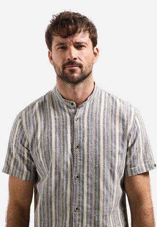 NO EXCESS / Herren-Shirt / Shirt Short Sleeve Yarn Dyed Dobby