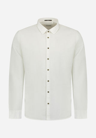 NO EXCESS / Herren-Shirt / Shirt With Linen