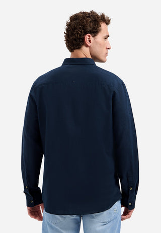 NO EXCESS / Herren-Shirt / Shirt With Linen