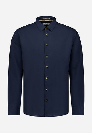 NO EXCESS / Herren-Shirt / Shirt With Linen