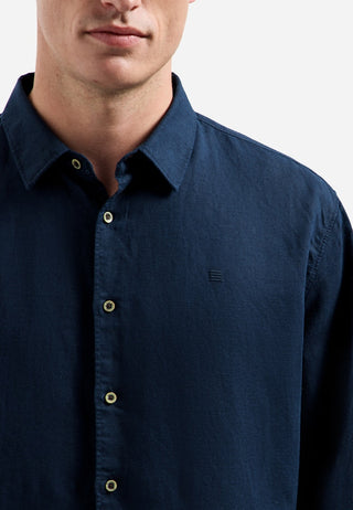 NO EXCESS / Herren-Shirt / Shirt With Linen