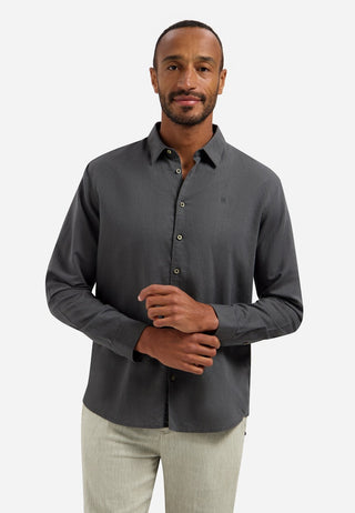 NO EXCESS / Herren-Shirt / Shirt With Linen