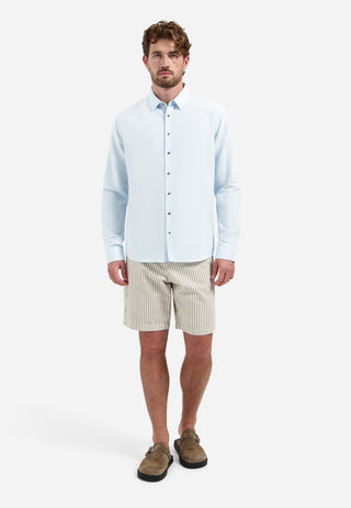 NO EXCESS / Herren-Shirt / Shirt With Linen