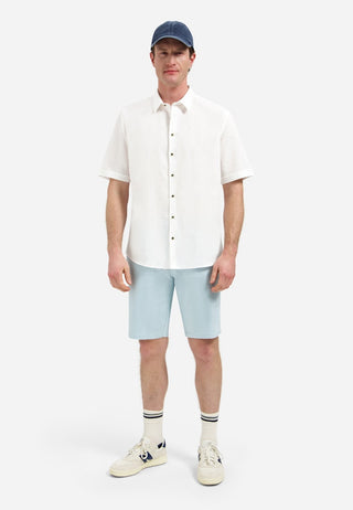 NO EXCESS / Herren-Shirt / Shirt Short Sleeve With Linen