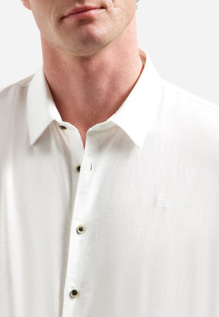NO EXCESS / Herren-Shirt / Shirt Short Sleeve With Linen